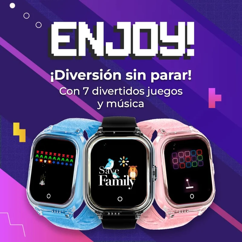 Smartwatch Save Family SF-RJOYR Pink 1,4"