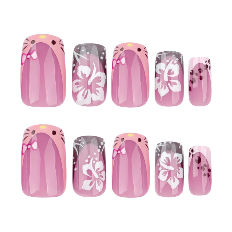 Kunstvolle Nageldesigns mit floralen Akzenten Karnz 1789124010