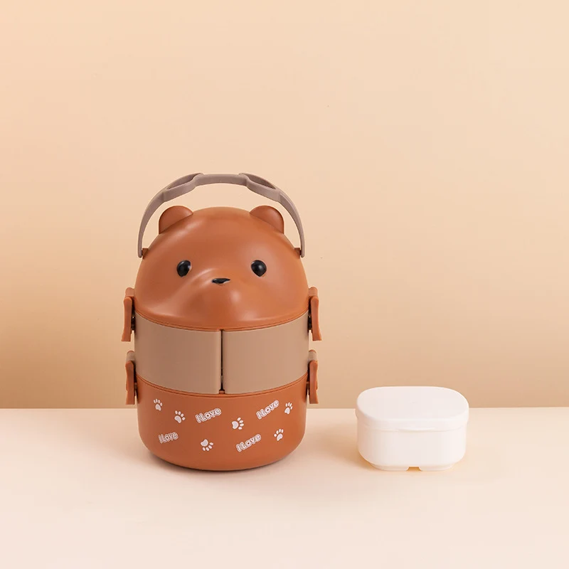 Süße tierische Bento-Lunchbox