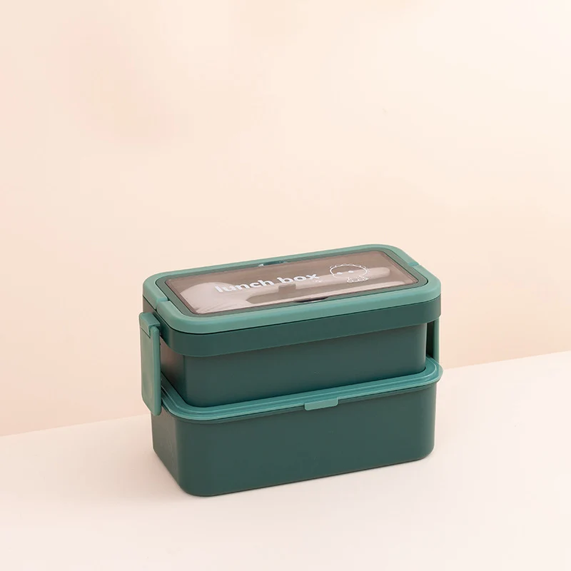 Stapelfähige Mehrfach-Lunchbox mit luftdichtem Verschluss