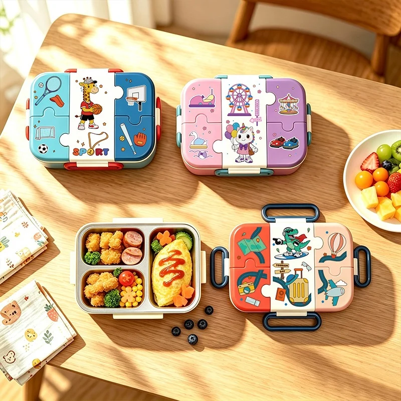 Sport-Themen Mehrfach-Warenkorb Lunch Box