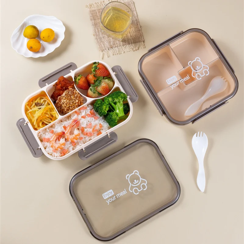 Multifunktionale Meal Prep Bento Box mit Fächern