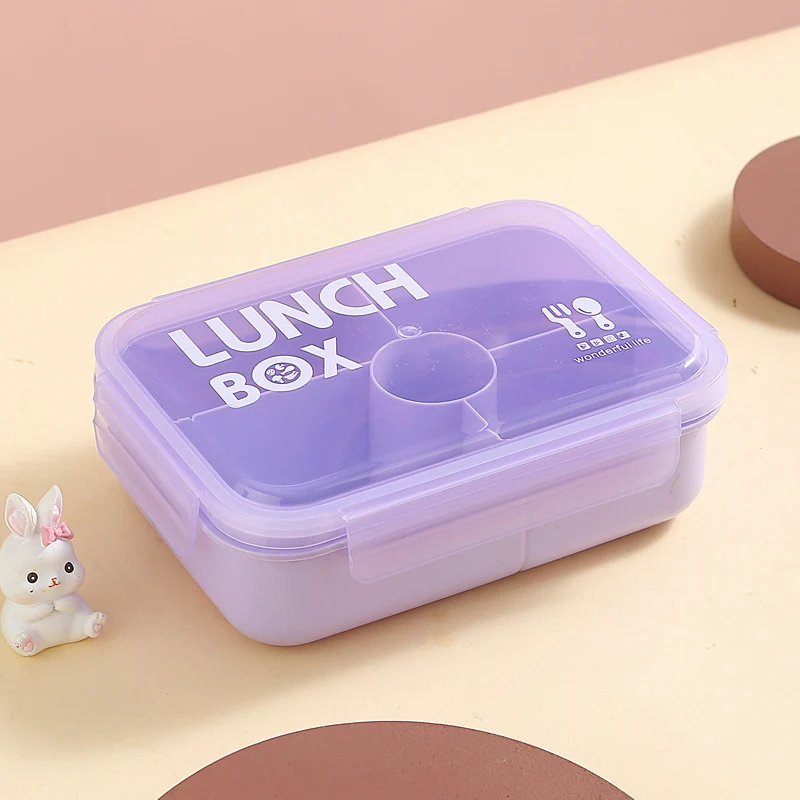 Multisektions-Lunchbox mit abnehmbaren Fächern