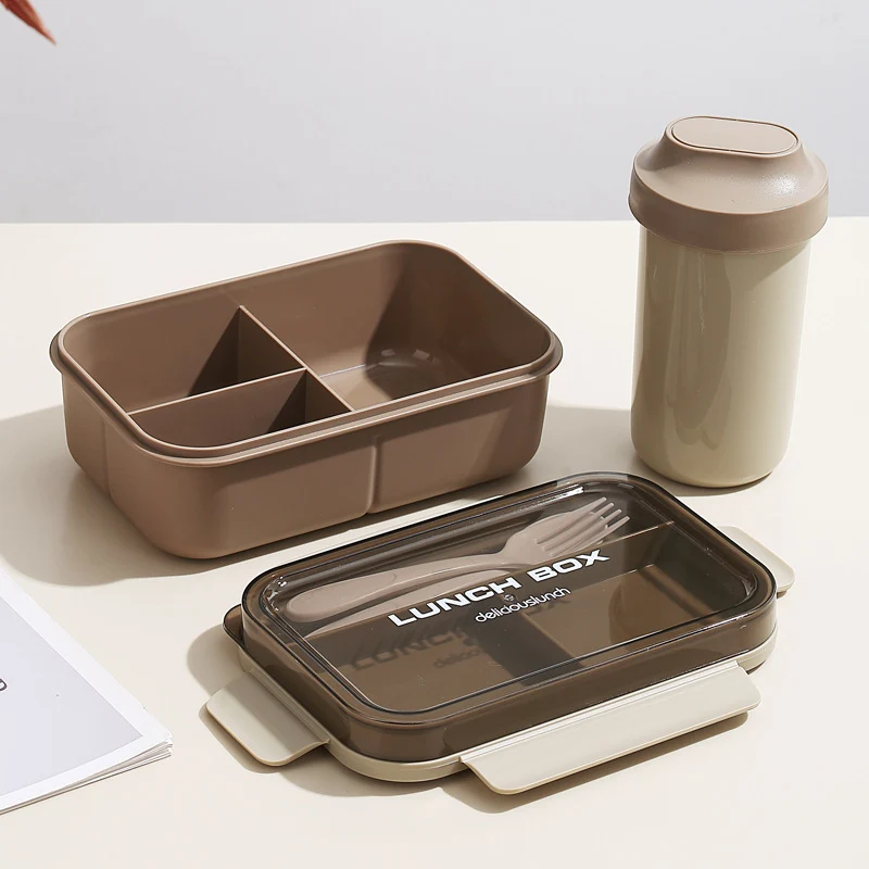 Multi-Sektions Lebensmittelaufbewahrung Bento Lunchbox