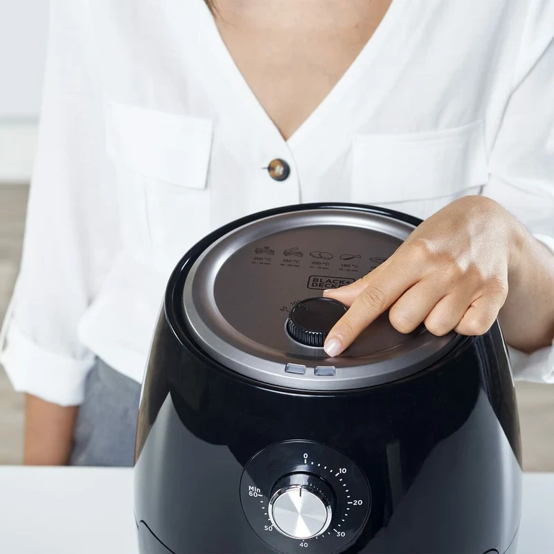 Air Fryer Black & Decker BXAF2500E Black 1500 W 2,5 L