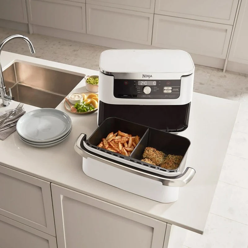 Air Fryer NINJA AF500EUWH White Silver 2470 w 10,4 L