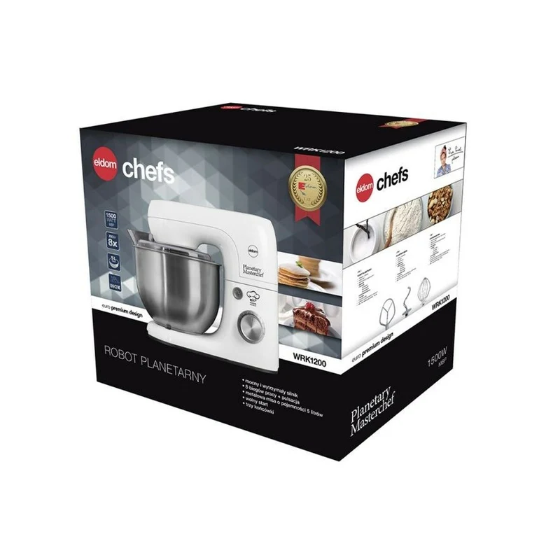 Food Processor Eldom WRK1200 White 800 W 5 L