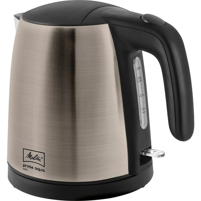 Kettle Melitta PRIME AQUA MINI METALLIC GREY Grey Stainless steel 2200 W 1 L