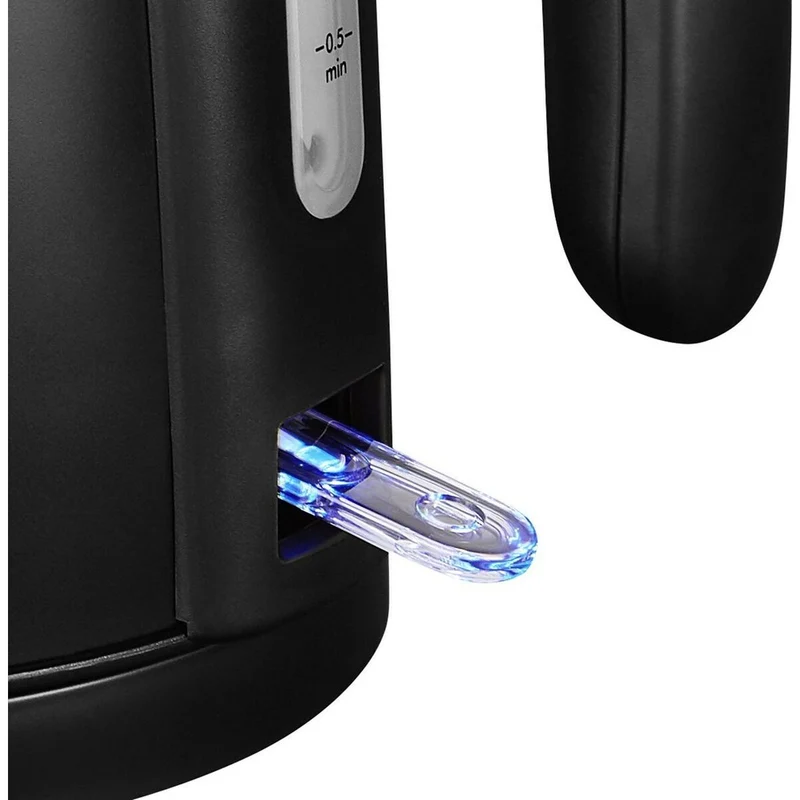 Kettle Melitta PRIME AQUA MINI BLACK EDITION 1 Black Stainless steel plástico,acero inoxidable 2200 W 1,7 L