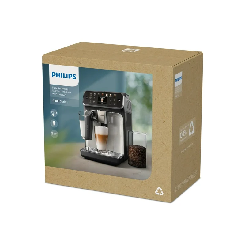 Superautomatic Coffee Maker Philips EP4441/50 Black 230 W 15 bar 275 g 1,8 L