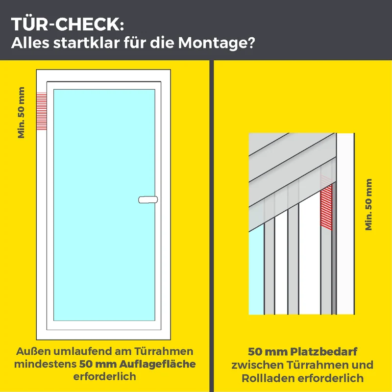Teleskop-Insektenschutzgitter Schwingtür - Weiß