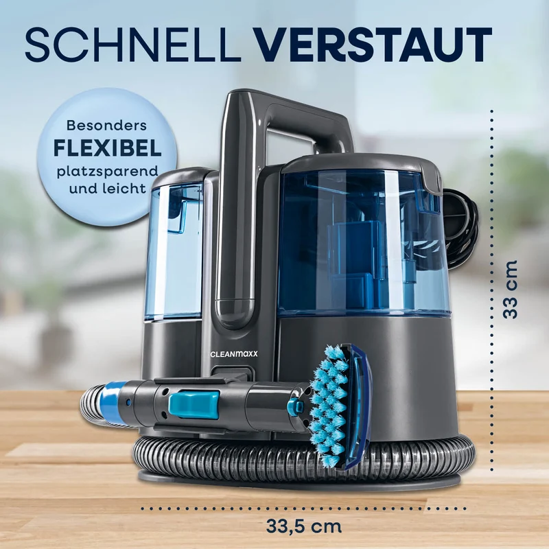 Polster- & Teppichreiniger Pro Power - Grau/Blau