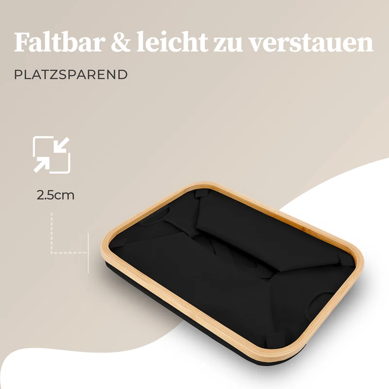 Aufbewahrungskorb "Adrian" 40 l - Schwarz