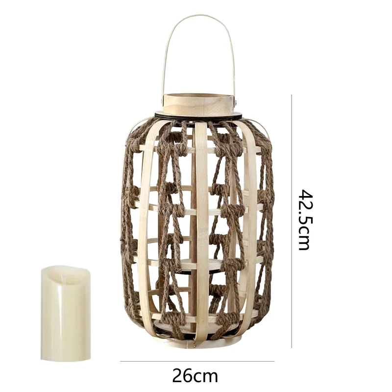 Dekorative Rattanlaterne Karnz