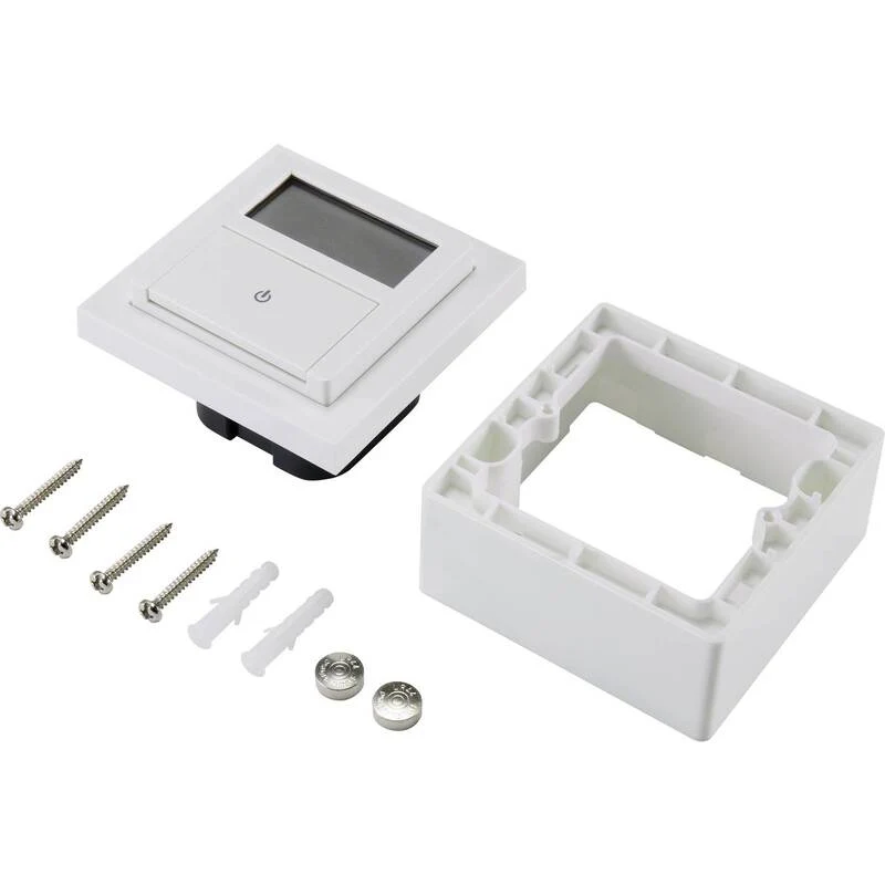 B-Ware Sygonix Sy 4504968 Unterputz Timer Digital Wochenprogramm 1800 W Countdown Weiß