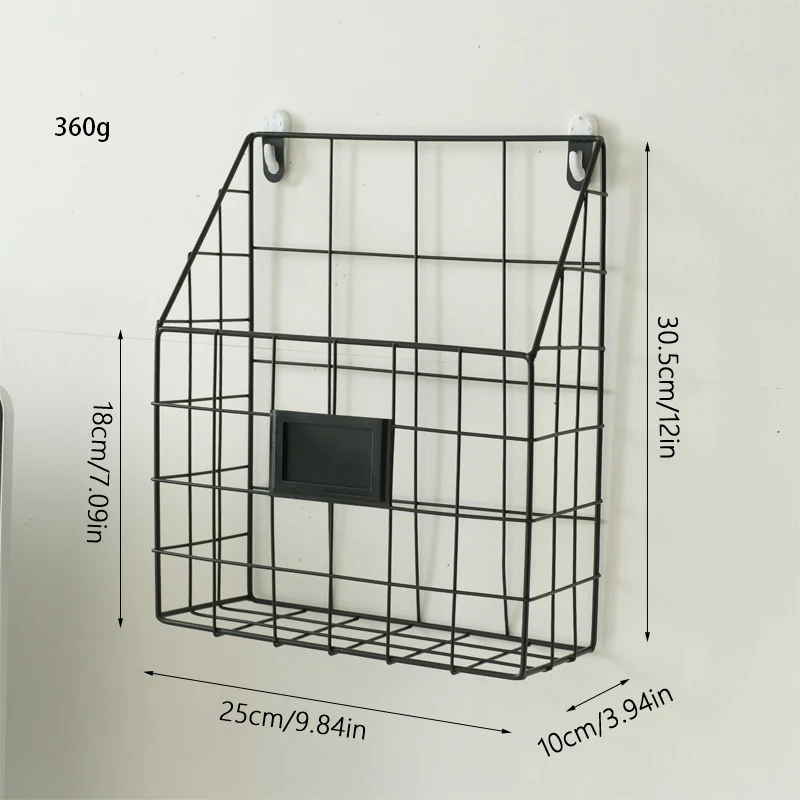Wandregal mit Aufbewahrungskorb Karnz