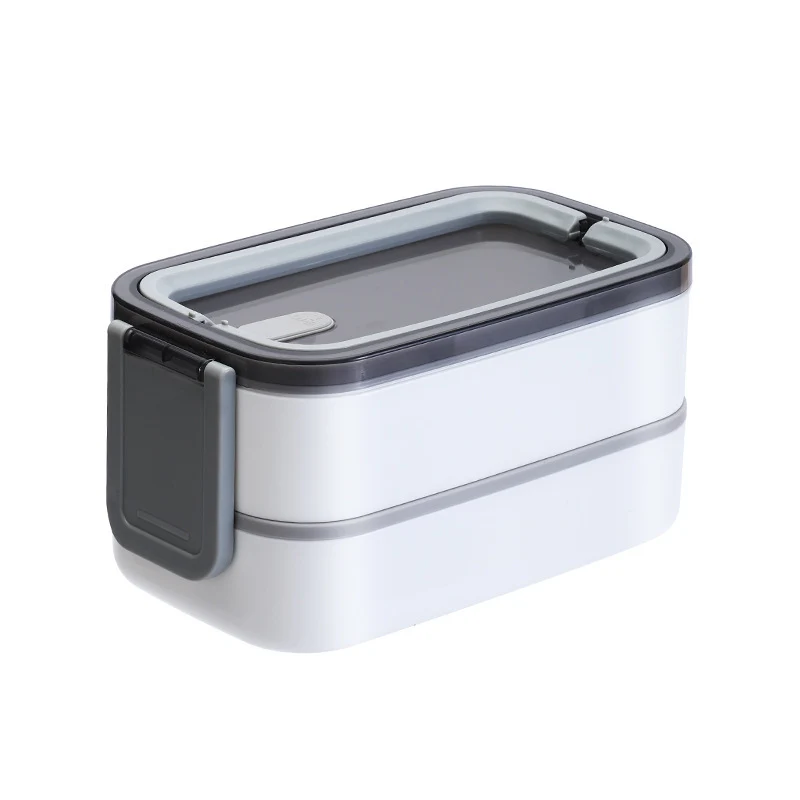 Multi-Compartment Lebensmittel Aufbewahrung Bento Behälter mit sicherem Verriegelungsmechanismus