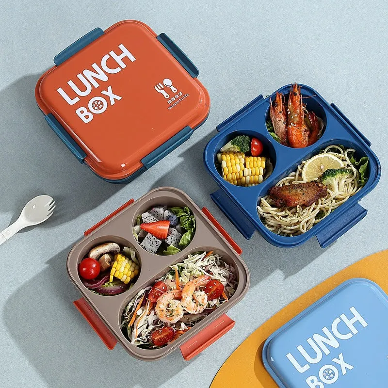 Mehrfach-Abteil Lebensmittelaufbewahrungs Bento Box