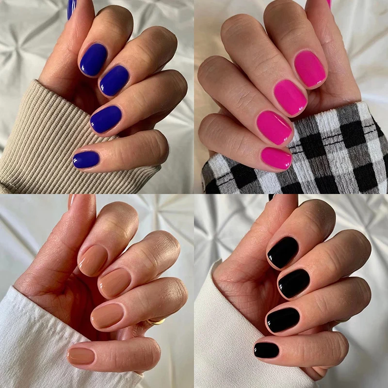 Kreative Nagelkunst mit eleganter Hochglanz-Oberfläche Karnz