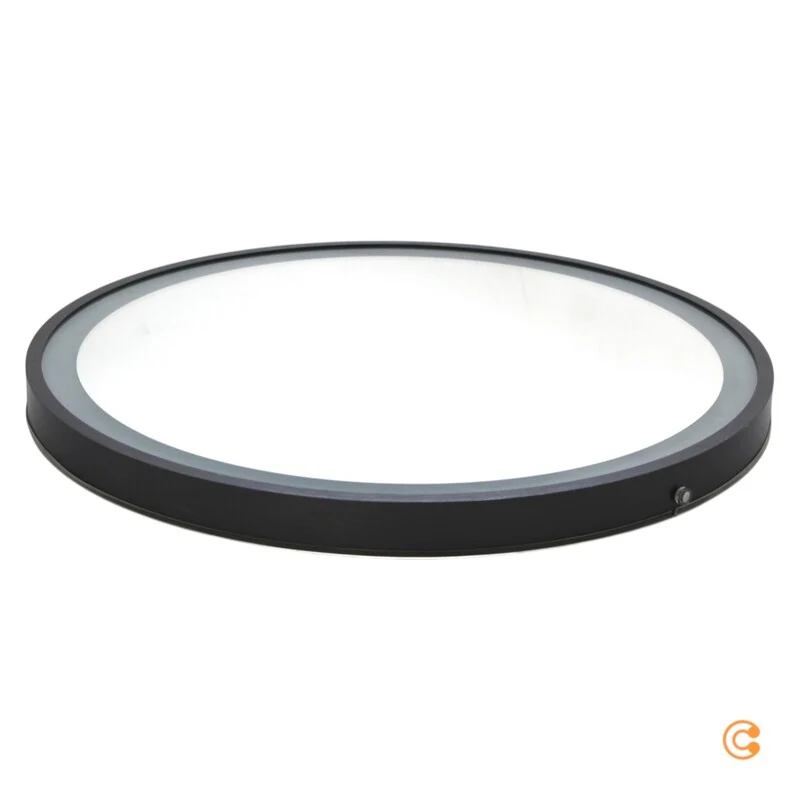 B-Ware Paul Neuhaus Wandspiegel Spiegel LED VIDRO grau Powerbank Schalter Glas Metall