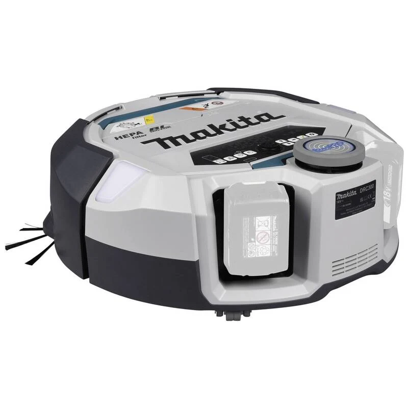 B-Ware Makita Saugroboter DRC300Z Li-Ion ohne Akku 240 Minuten Betriebszeit schwarz