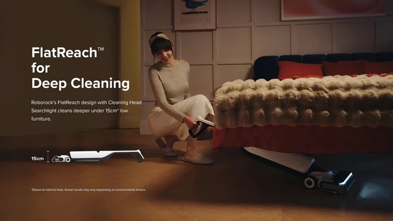 Xiaomi Roborock Flexi Pro Nat- en Droogzuiger