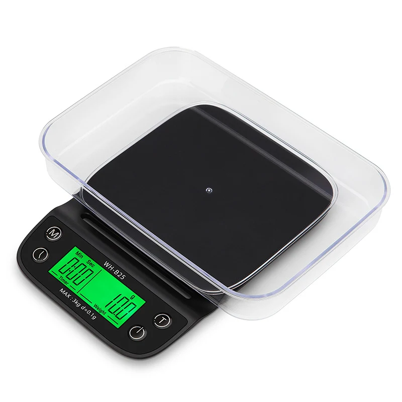 Digitale Küchenwaage mit LCD-Display