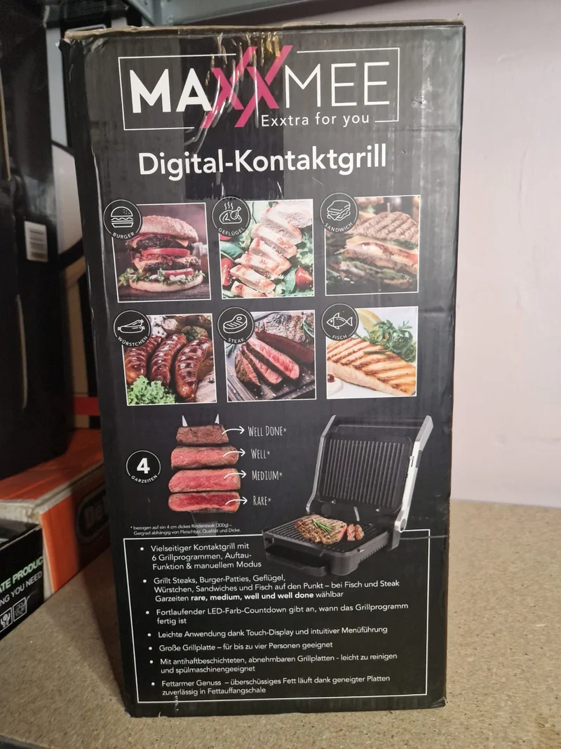 Doppelkammer Heißluftfritteuse 7,6L MAXXMEE