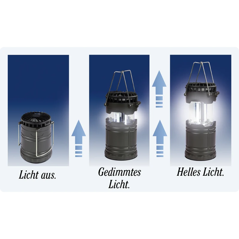 Mobiler Ventilator mit Licht