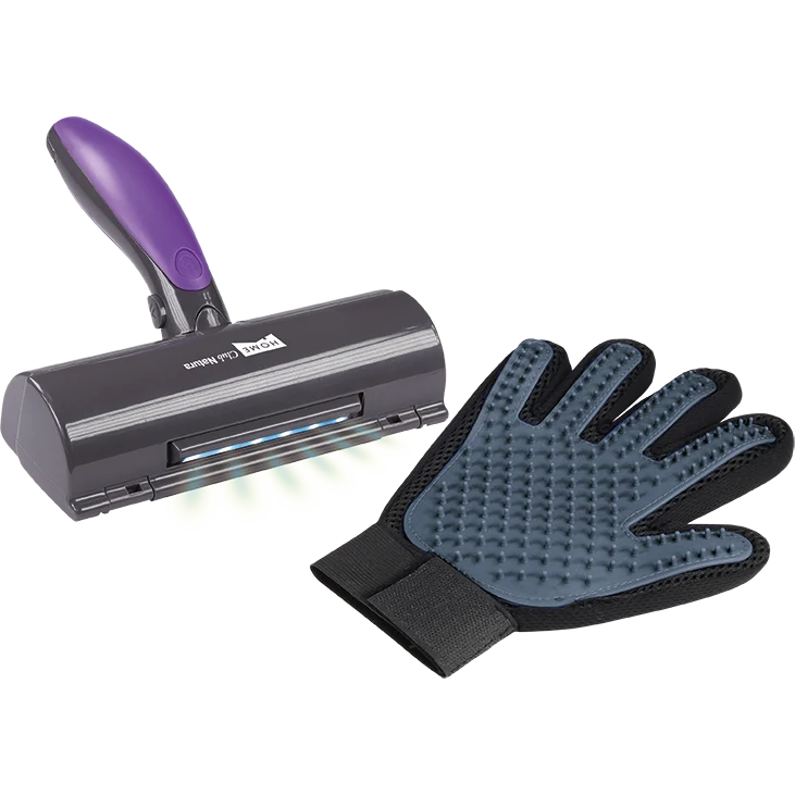 Fellpflege-Set (Handschuh & Staubsauger)