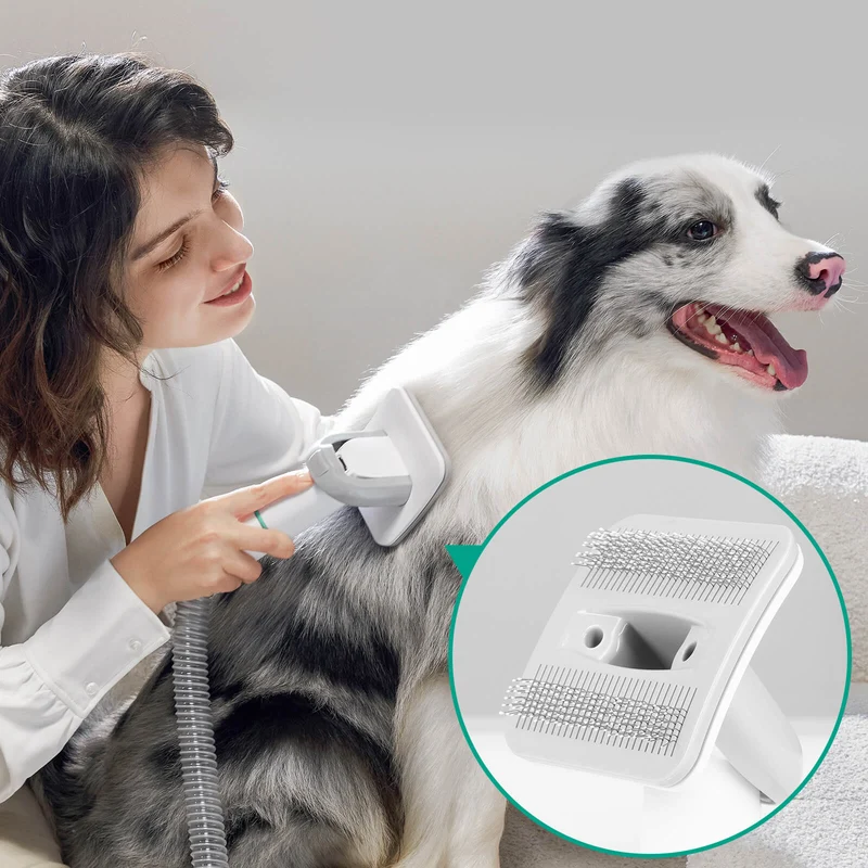 INSE P20 Pro Hund Grooming Kit Haustier Haarschneider Vakuum