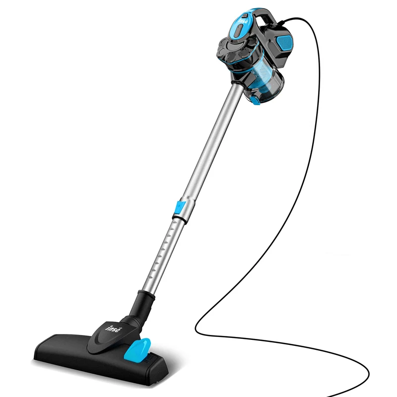 【DE Stock】INSE I5 Staubsauger mit Kabel -18Kpa für Tierhaare&Hartholzböden | Blau