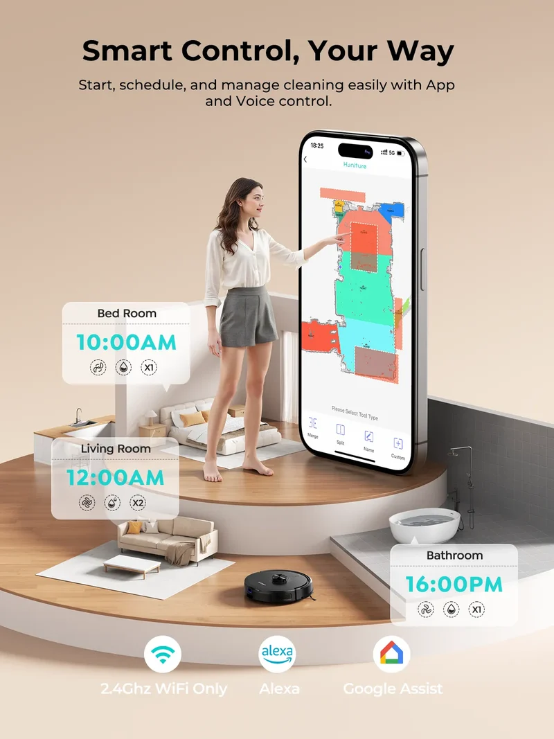Honiture Q20 Ultra Robot Vacuum