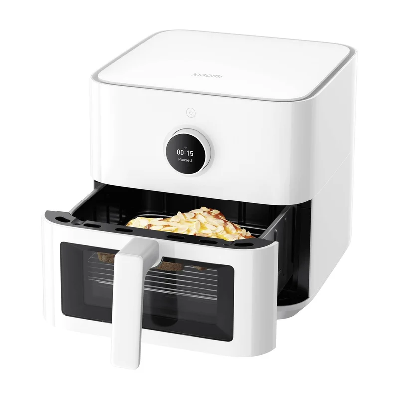 B-Ware Xiaomi Heißluftfritteuse Fritteuse 5.5l App steuerbar Antihaft Timer Display