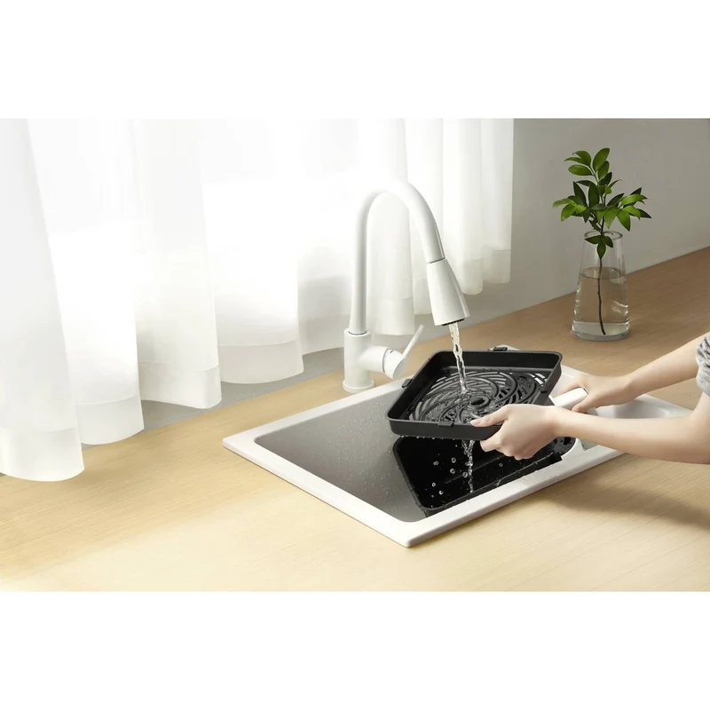B-Ware Xiaomi Heißluftfritteuse Fritteuse 5.5l App steuerbar Antihaft Timer Display