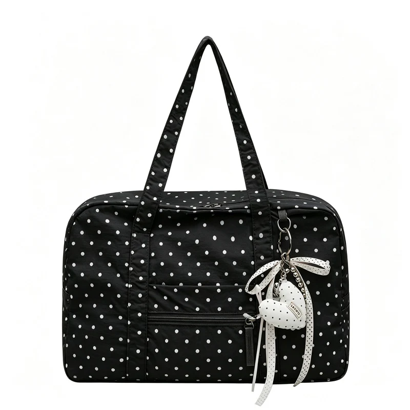 Stylische gepunktete Reisetasche Karnz