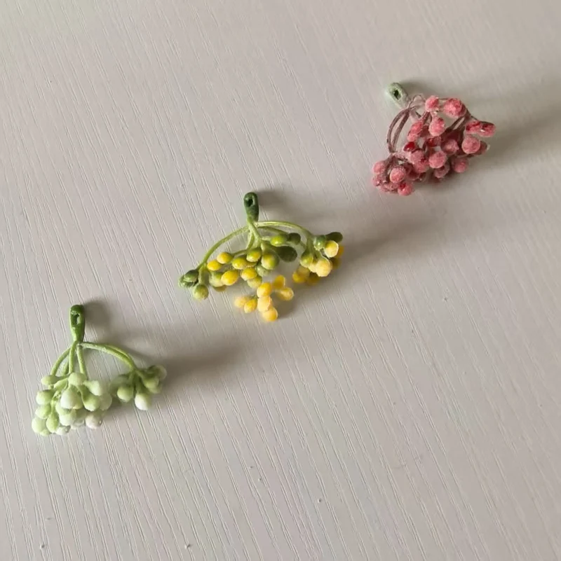 Zarte Blumenknospenstängel