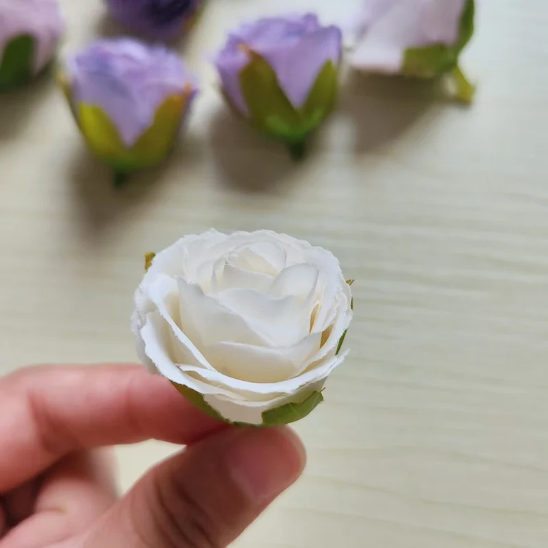 Dekorative Stoffblume