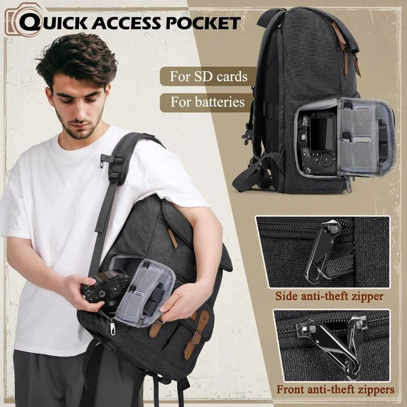 Vintage Canvas Rucksack Karnz