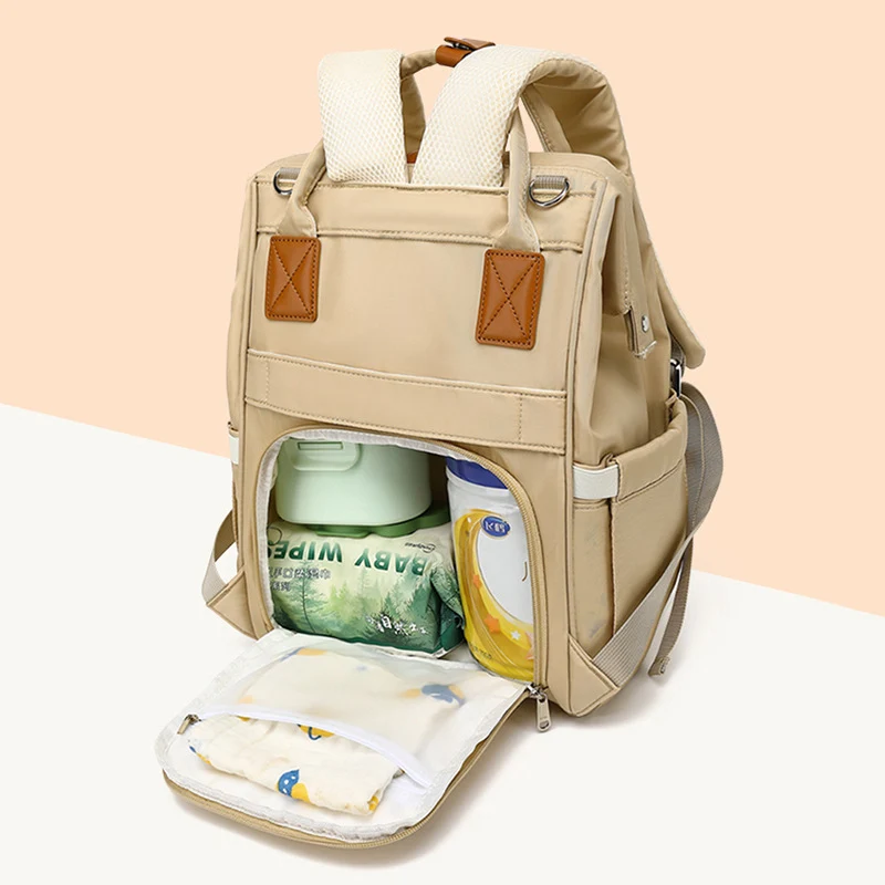 Stylischer Mehrfach-Taschen Bogen Rucksack Karnz