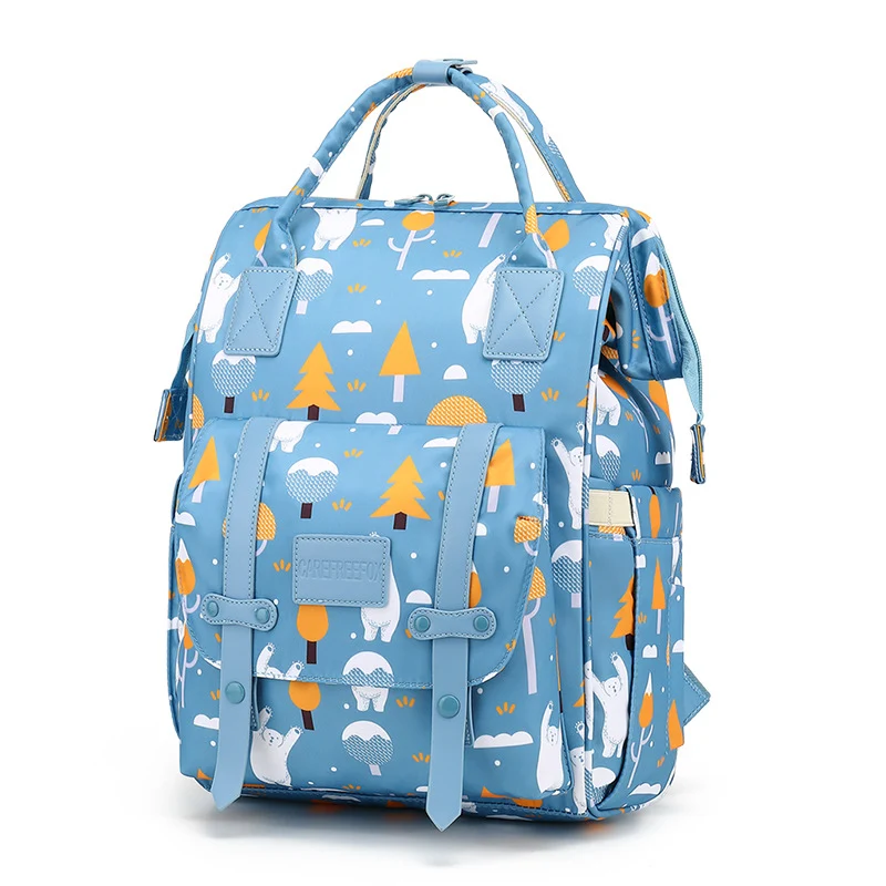 Stylischer Mehrfach-Taschen-Rucksack Karnz