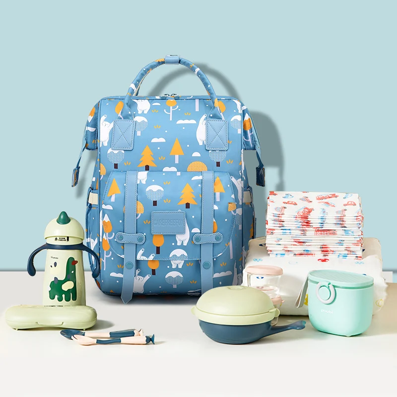 Stylischer Canvas-Rucksack Karnz