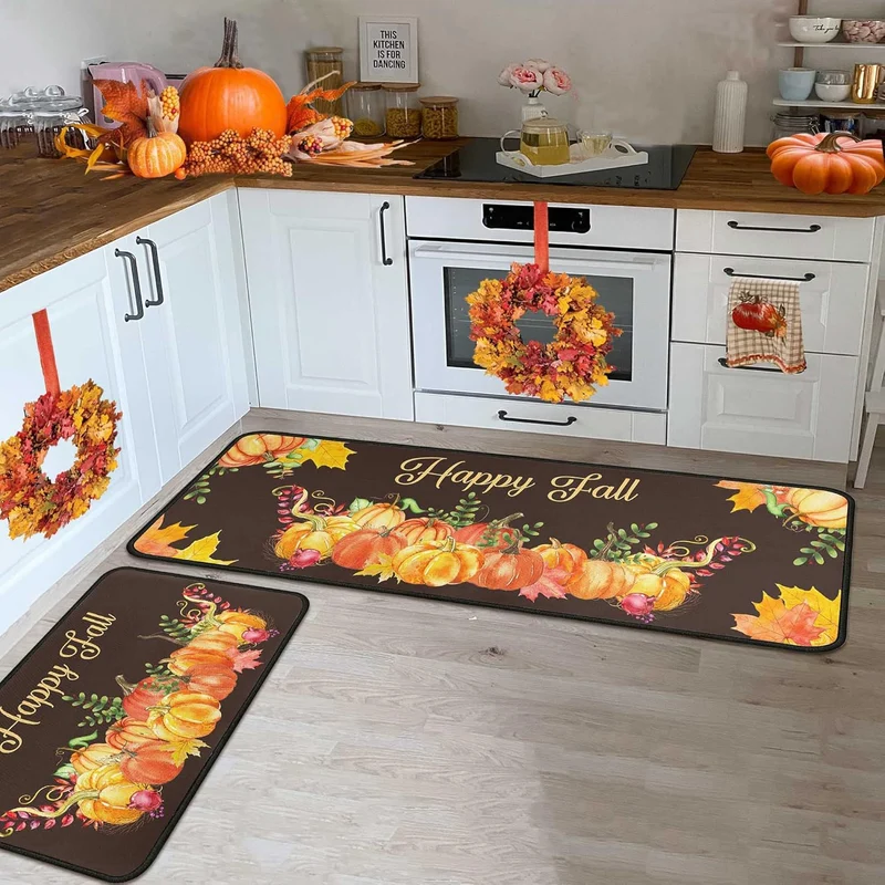 Herbstthema dekorative Matte
