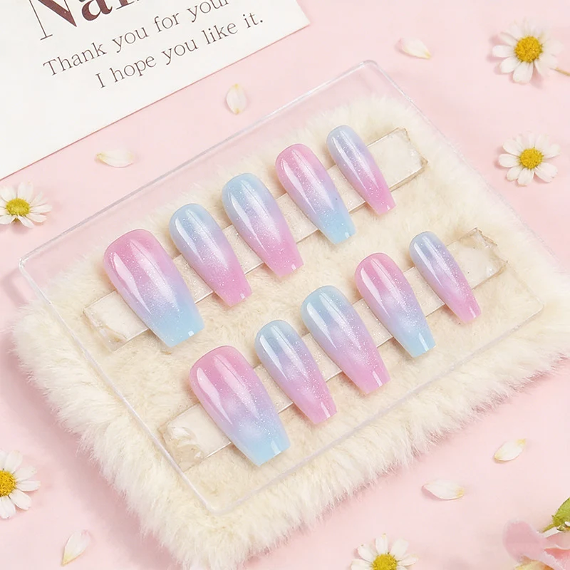 Ombre Effect Press-On Nail Set Karnz