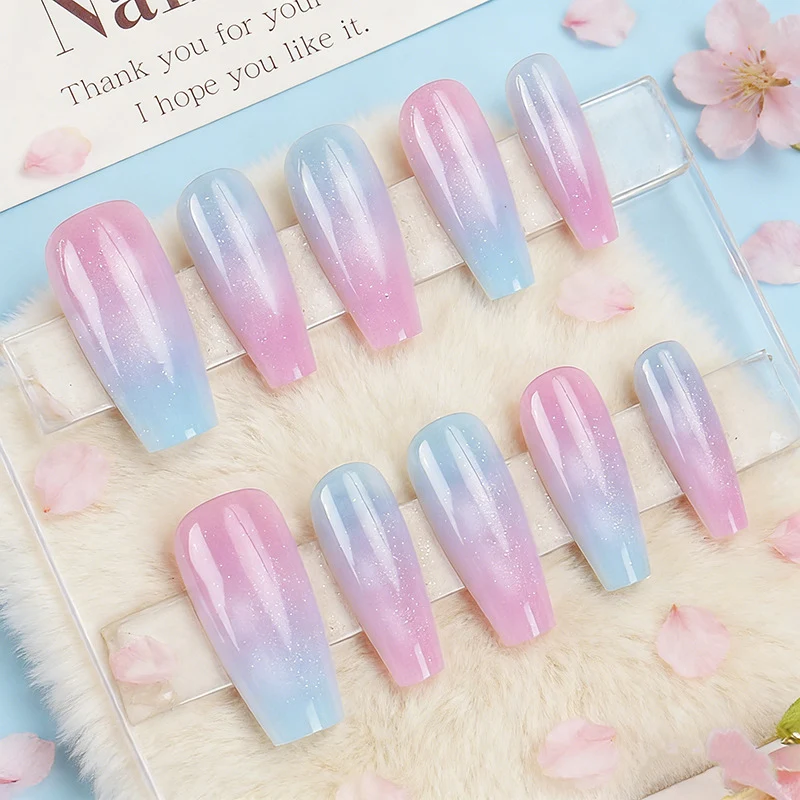 Ombre Effect Press-On Nail Set Karnz