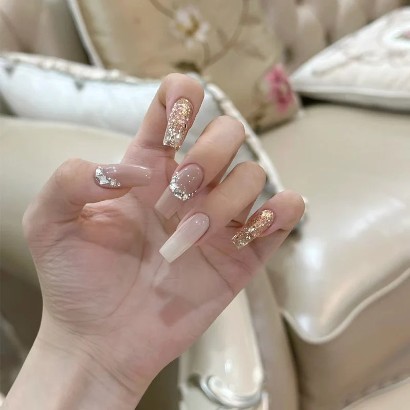 Iridescente Press-On Nagelset Karnz