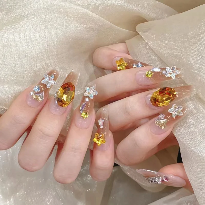 Iridescente Press-On Nagelset Karnz