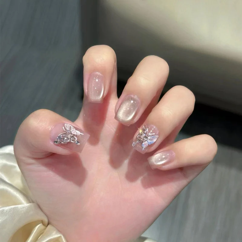 Iridescente Press-On Nagelset Karnz
