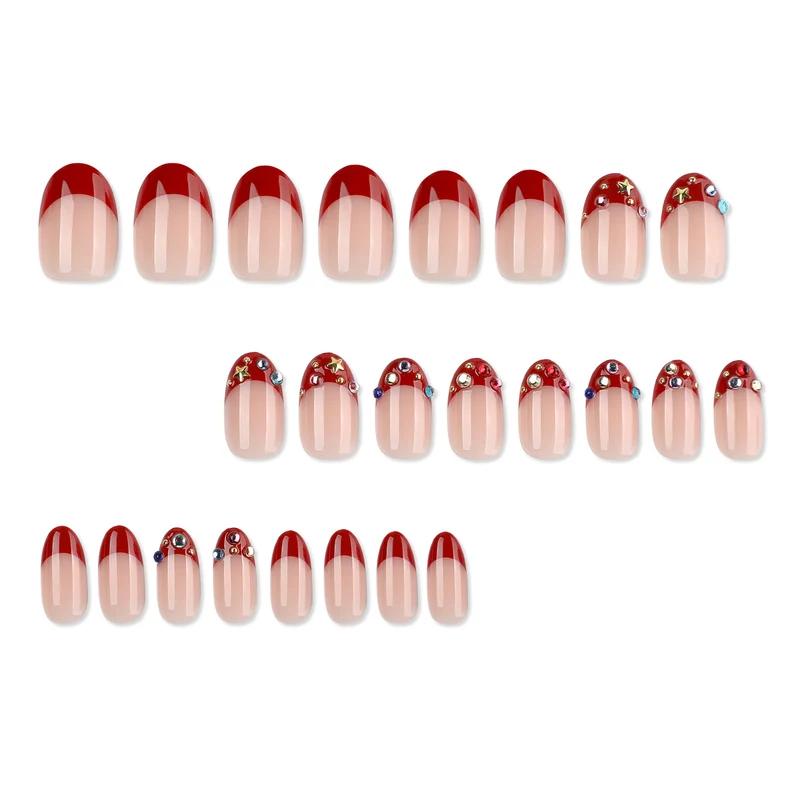 Kunstvolle Nagelkunst mit Glitzer-Design Karnz