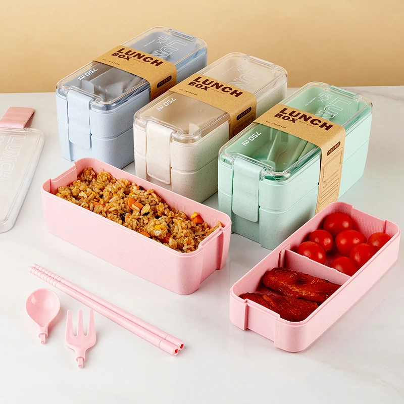 Mehrfachfach Eco-Friendly Lunch Box